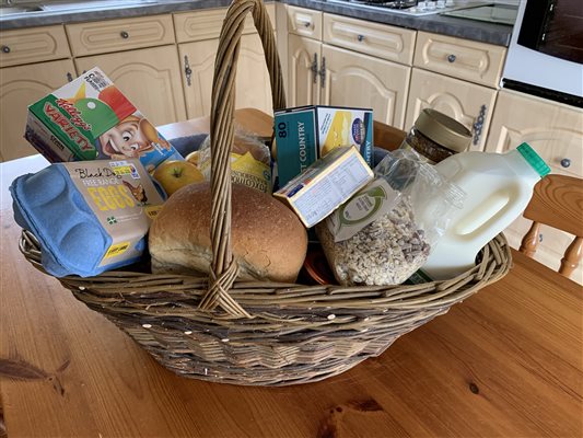 Complimentary Tea &  Breakfast hamper